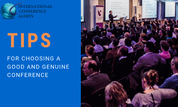 Choosing a Good and Genuine Conference